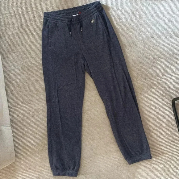 Wilson Pants - Wilson Women’s Untight Terry Blue Gray Fleece Joggers Size S